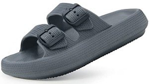 Weweya Unisex Sport Sandal - Grey, Size 11/12