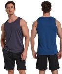 Men's 5 Pack Workout Tank Tops - Quick Dry