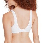Hanes Women's Seamless Wireless Comfort Bra - White