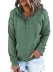 Women's Casual Hooded Pullover Sweatshirt with Pockets