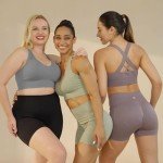 Medium Support Criss Cross Sports Bra for Women