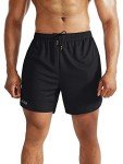 2-in-1 Men's Running Shorts with Pockets - 2 Pack