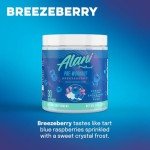 Alani Nu BREEZEBERRY Pre Workout Powder – 30 Servings