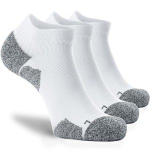 Cushioned Compression Ankle Socks 3-Pair Pack