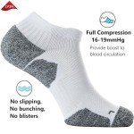Cushioned Compression Ankle Socks 3-Pair Pack
