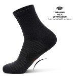 6 Pairs of Compression Ankle Socks for Active Lifestyle