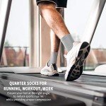 6 Pairs of Compression Ankle Socks for Active Lifestyle