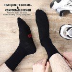 PAPLUS Compression Athletic Crew Socks - 6 Pack