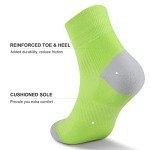 PAPLUS Women's Ankle Compression Running Socks - 6 Pairs