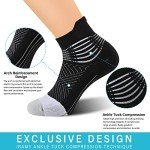 Compression Ankle Support Socks for Women, 3 Pairs