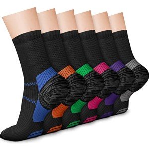 Charmking Compression Socks for Active Lifestyle 15-20 mmHg
