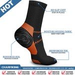 Charmking Compression Socks for Active Lifestyle 15-20 mmHg