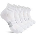 Women's Thick Cushioned Crew Socks - 5 Pairs
