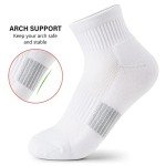 Women's Thick Cushioned Crew Socks - 5 Pairs