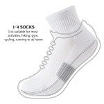 Women's Thick Cushioned Crew Socks - 5 Pairs