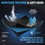 Coolmax Compression Ankle Support Socks - 3 Pairs