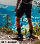 BULLIANT Men's Compression Athletic Crew Socks (6 Pairs)