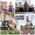 6 Pairs Women's Low-Cut Cushioned Ankle Socks