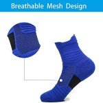 Yoknatt Youth Athletic Ankle Socks - 4 Pack