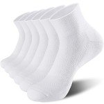 Thick Cushion Athletic Ankle Socks 6 Pack