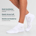 Thick Cushion Athletic Ankle Socks 6 Pack