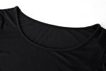 Lightweight Long Sleeve Yoga Top for Women - Black