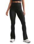 High Waist Flared Yoga Pants with Pocket