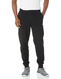Men's Black Fleece Jogger Sweatpants - X-Large
