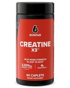 Six Star Creatine Pills – 60 Caplets for Muscle Strength