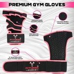 Ventilated Gym Gloves with Wrist Support for Workouts