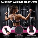 Ventilated Gym Gloves with Wrist Support for Workouts