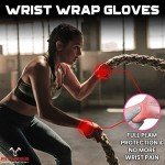 Ventilated Gym Gloves with Wrist Support for Workouts