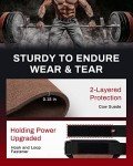 Padded Weight Lifting Straps with Wrist Support