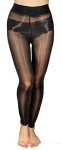 Black Footless Tights for Men and Women