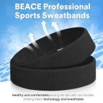 Moisture-Wicking Cotton Sweatbands for Active Sports