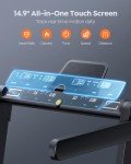 Acezoe 2-in-1 Foldable Treadmill with Touch Screen