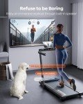 Acezoe 2-in-1 Foldable Treadmill with Touch Screen
