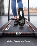 Acezoe 2-in-1 Foldable Treadmill with Touch Screen