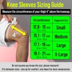 2 Pack Knee Brace Compression Support Sleeves