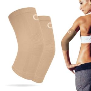Elbow Compression Sleeve Pair for Pain Relief