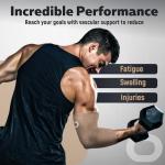 Elbow Compression Sleeve Pair for Pain Relief