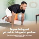 Elbow Compression Sleeve Pair for Pain Relief