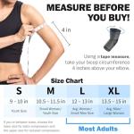 POWERLIX Compression Elbow Sleeve - Pain Relief Pair