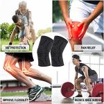 Copper Knee Brace Compression Sleeves for Pain Relief