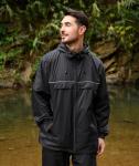 Men's Waterproof Lightweight Hooded Rain Jacket