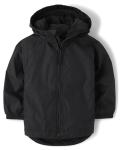 Boys' Windbreaker Jacket in Onyx - Size 5