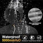 Lightweight Waterproof Packable Rain Jacket for Men