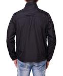 Men's Lightweight Packable Windbreaker Jacket - Black