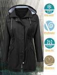 Lightweight Waterproof Windbreaker Jacket for Women