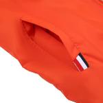 Kids’ Waterproof Lightweight Hooded Rain Jacket - Sky Orange
